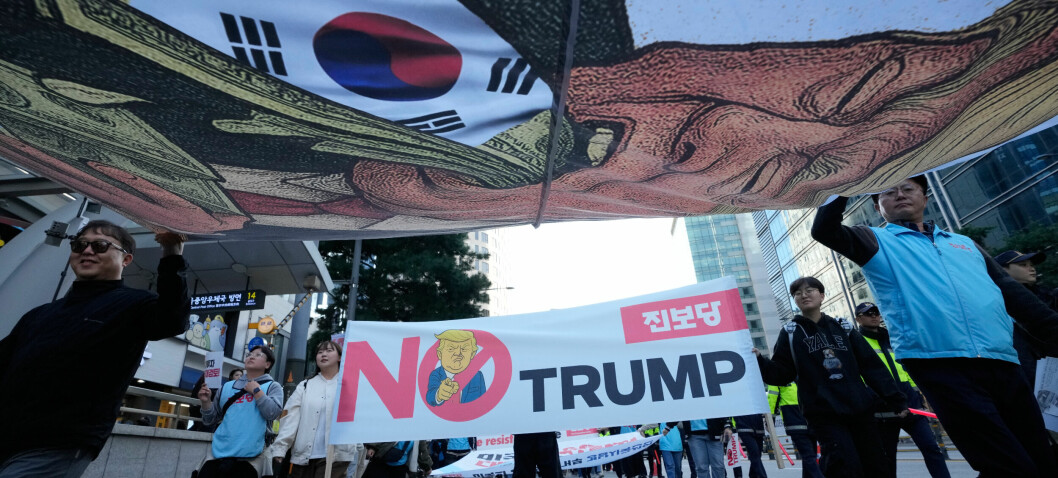 Mafiametoder kaller mange det Trump gjør i Sør-Korea