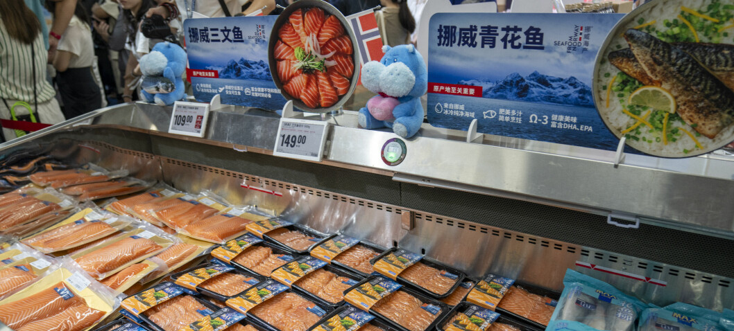 Nedgang i sjømateksporten tross lakserekord