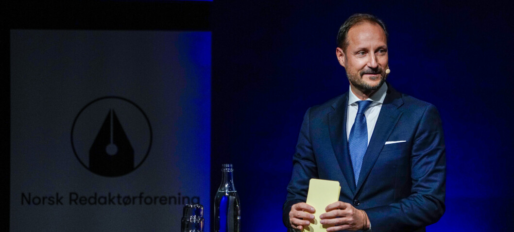 Kronprins Haakon: Bra det blir gjort etiske refleksjoner