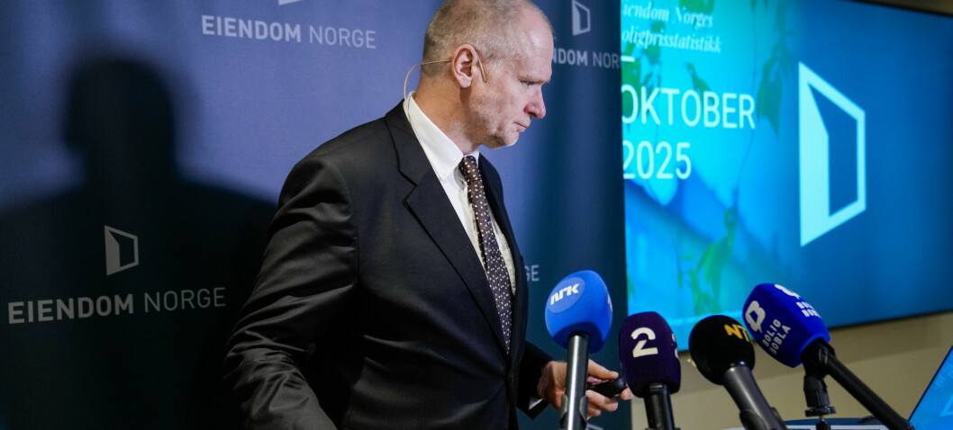 Boligprisene falt med 0,4 prosent