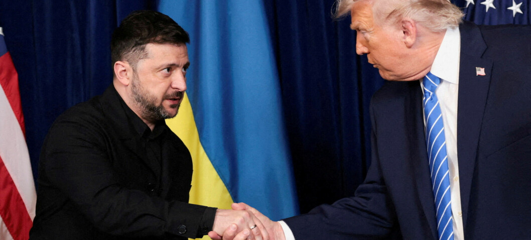 Trump møtte Zelenskyj