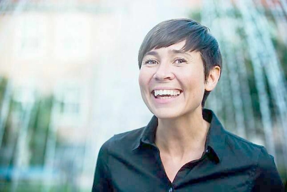 Forsvarsminister Ine Eriksen Søreide 20 år etter isopormur-stuntet i Tromsø.