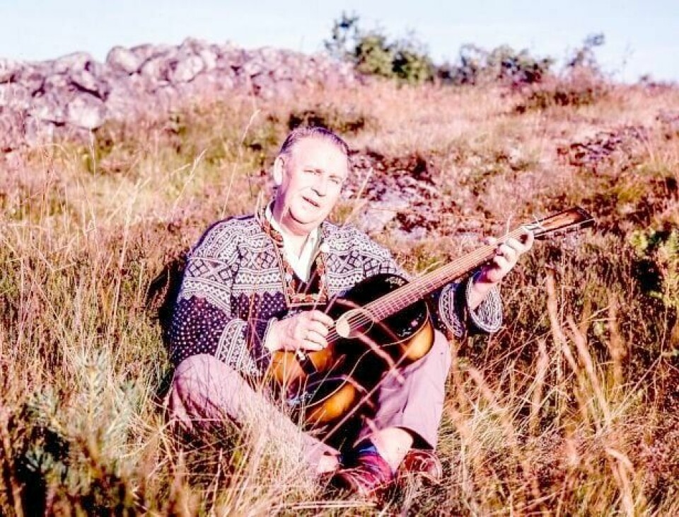 Alf Prøysen fotografert i 1964. I år ville han ha fylt 100 år. FOTO: NTB SCANPIX