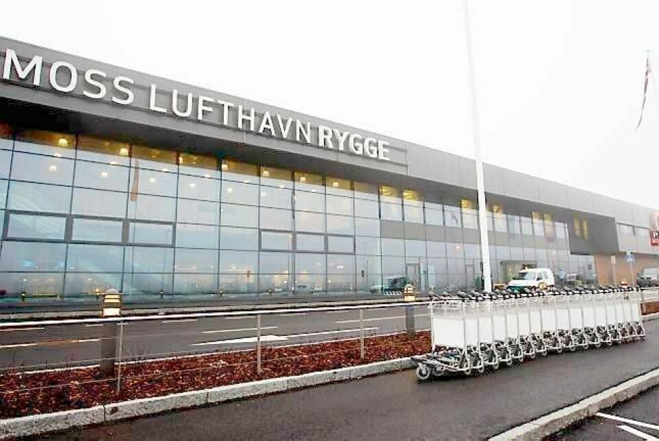V il ha mer trafikk til Rygge. FOTO: HÅKON MOSVOLD LARSEN/NTB SCANPIX