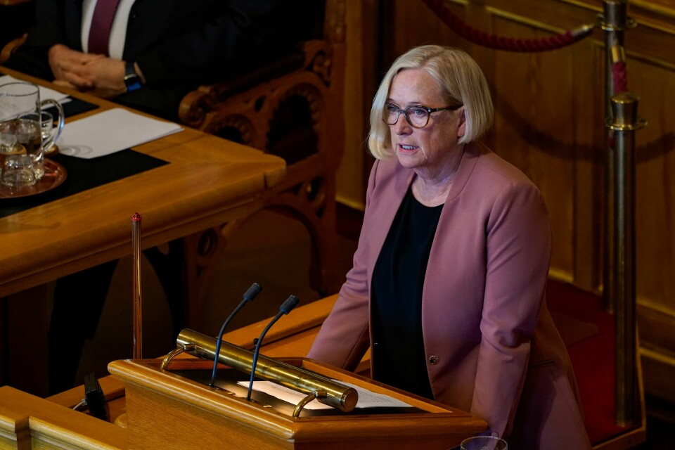 Marit Arnstad (Sp) mener EUs nye krav til medlemslandene om gasslagre bør bety at Norge får fylle opp vannkraftmagasinene og eksportere mindre strøm til kontinentet. Marit Arnstad (Sp) mener EUs nye krav til medlemslandene om gasslagre bør bety at Norge får fylle opp vannkraftmagasinene og eksportere mindre strøm til kontinentet. Foto: Håkon Mosvold Larsen / NTB