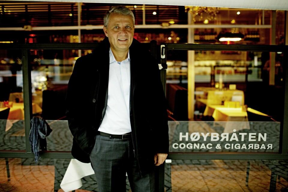 Dagfinn Høybråten kom ut med boken 'Drivkraften' som bl.a. handler om gjennomføringen av røykeloven. Bildet er fra boklanseringen i 2012. Dagfinn Høybråten