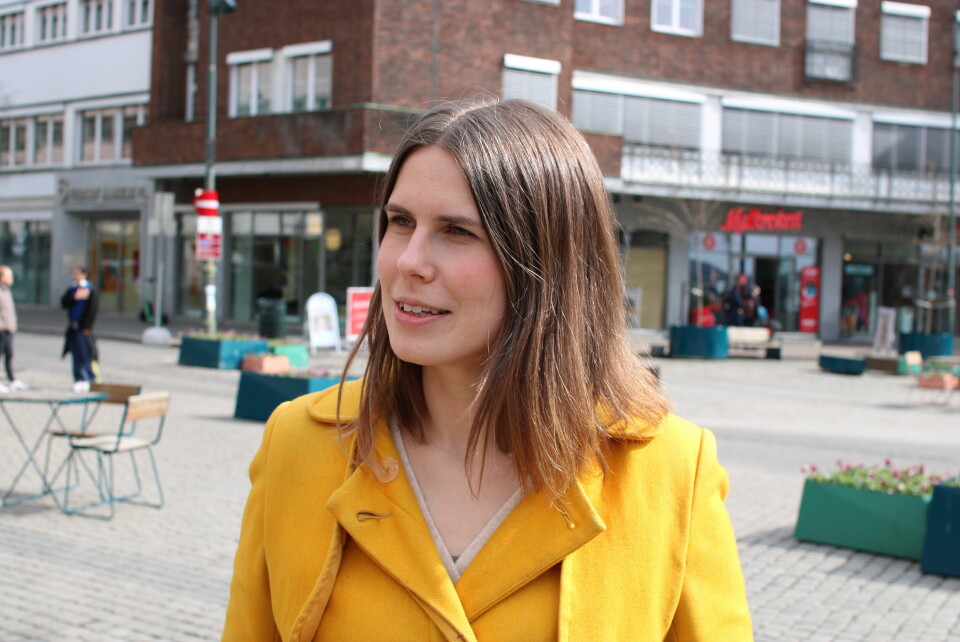 Sirin Hellvin Stav (MDG) er byråd for miljø og samferdsel i Oslo. På Fridtjof Nansens plass