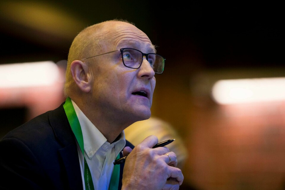 Den tidligere fylkessekretæren kontaktet Senterpartiets generalsekretær Knut M. Olsen (bildet) om hendelsen. Han oppfordret henne deretter til å opprette et formelt varsel mot den aktuelle Sp-politikeren. Hamar 20190322.Senterpartiet (SP) og generalssekr. Knut M Olsen på landsmøtet på Hamar.Foto: Terje Pedersen / NTB