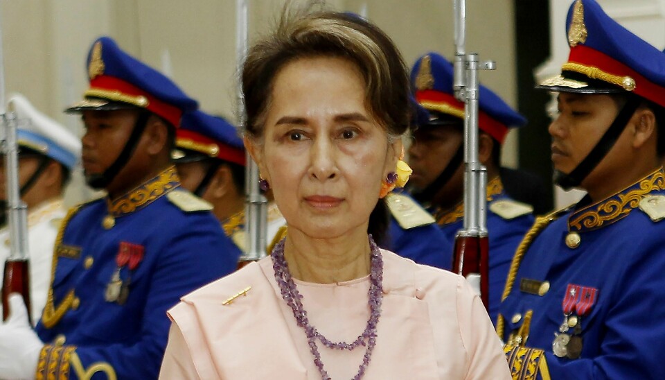 Aung San Suu Kyi på et bilde fra 2019. Aung San Suu Kyi på et bilde fra 2019. Foto: Heng Sinith / AP / NTB
