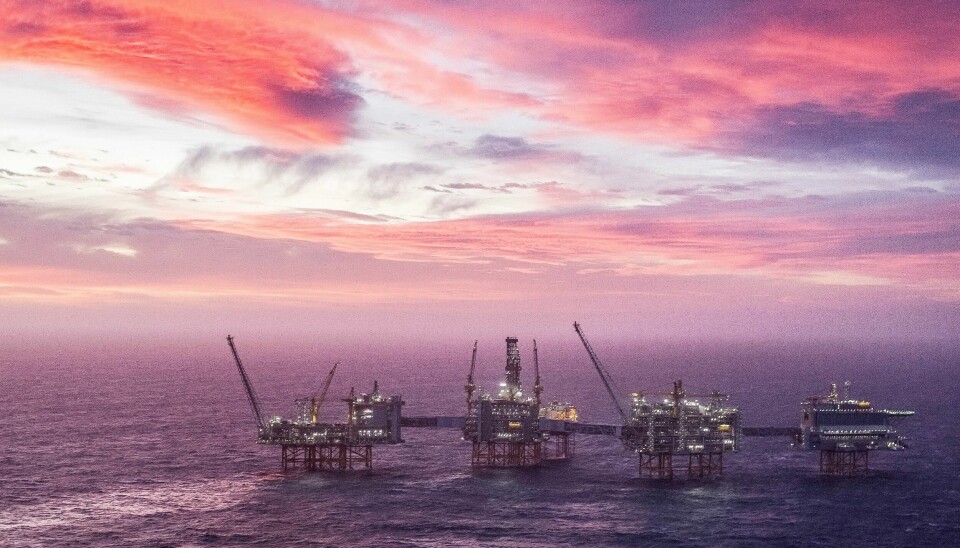 Johan Sverdrup er det tredje største oljefeltet på norsk sokkel. Dei norske olje- og gassinntektene er på eit rekordhøgt nivå, ifølgje Oljedirektoratet. Foto: Carina Johansen / NTB / NPK