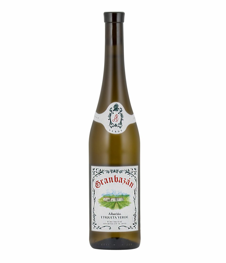 Granbazán Albariño Etiqueta Verde 2021, kr 219,90. Foto: Produsenten VIN: Granbazán Albariño Etiqueta Verde 2021, kr 219,90. Foto: Produsenten