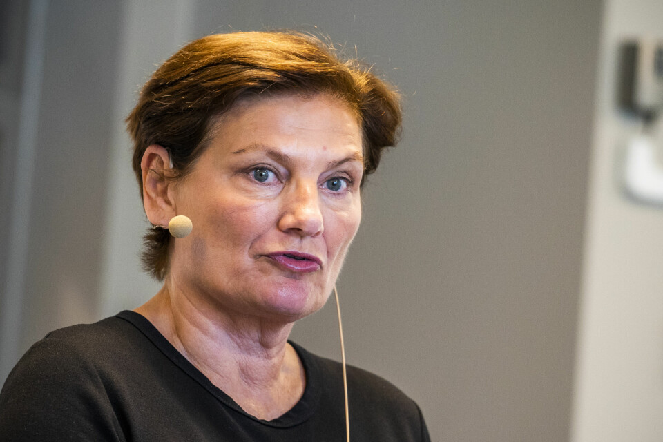 Direktør i IMDi, Libe Rieber-Mohn, avviser blankt at ukrainske flyktninger kunne vært bosatt i Oslo og andre norske kommuner raskere.Foto: Håkon Mosvold Larsen / NTB / NPK Direktør Libe Rieber-Mohn i IMDi. Foto: Håkon Mosvold Larsen / NTB / NPK