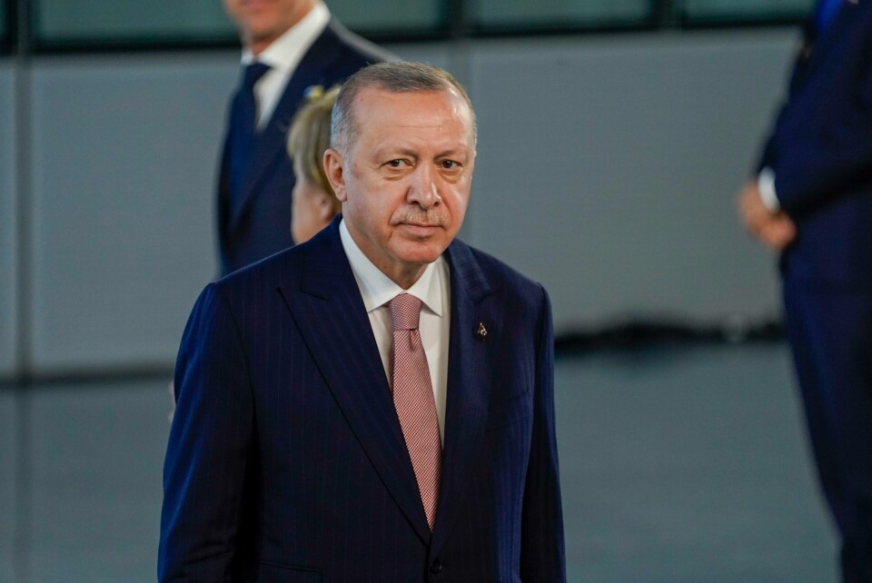 Tyrkias president Recep Tayyip Erdogan. Arkivfoto: Torstein Bøe / NTB Tyrkias president Recep Tayyip Erdogan. Foto: Torstein Bøe / NTB