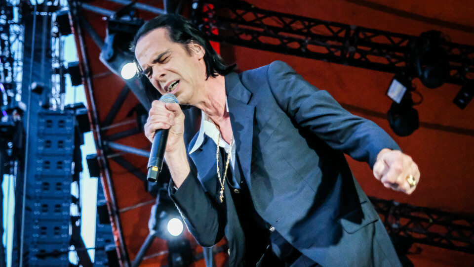 Nick Cave er blant hovedartistene på Øyafestivalen 2022. Her fra Roskilde i 2018. Nick Cave
