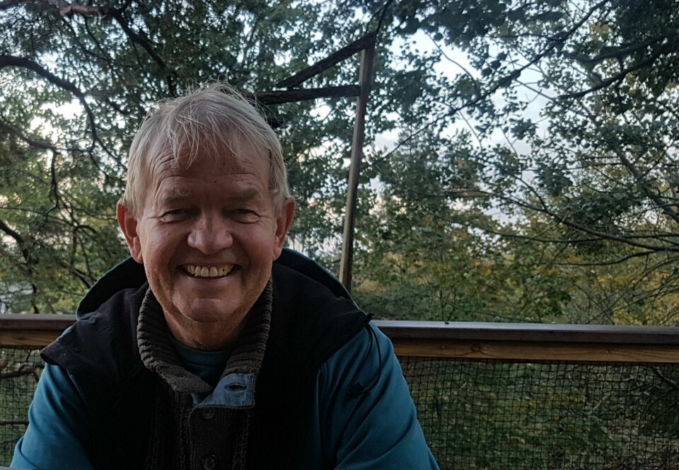 Knut Hovland, tidligere fagbladredaktør, Kråkerøy. Knut Hovland, tidligere fagbladredaktør, Kråkerøy.