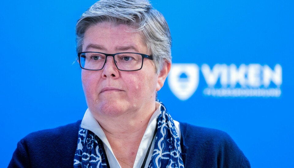 Anette Solli (H) forsvarer fylkespolitikerne som fikk dobbel lønn på tampen av 2019. Høyres gruppeleder i Viken, Anette Solli, forsvarer lønnsgrepet Høyre har tatt. Foto: Heiko Junge / NTB