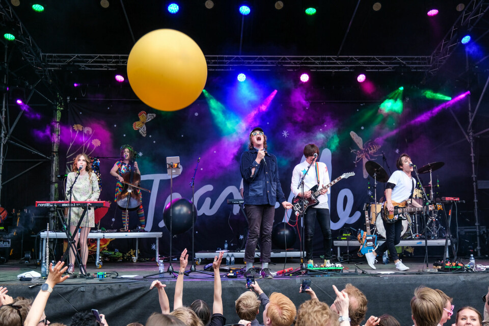 Team Me har tatt vare på restlagret av ballonger siden sist, og gjorde en fin opptreden på OverOslo. OverOslo