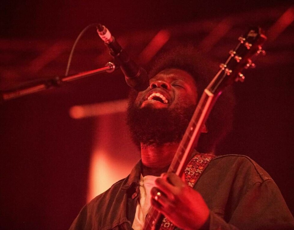 Michael Kiwanuka på Sentrum Scene, 2019 Kiwanuka