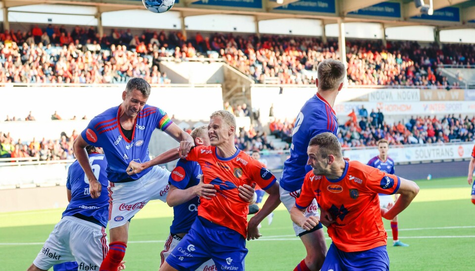 Vålerenga kriget til seg ett poeng mot Aalesund med to mål i sluttminuttene. Vålerenga kriget til seg ett poeng mot Aalesund med to mål i sluttminuttene. Foto: Geir Olsen / NTB
