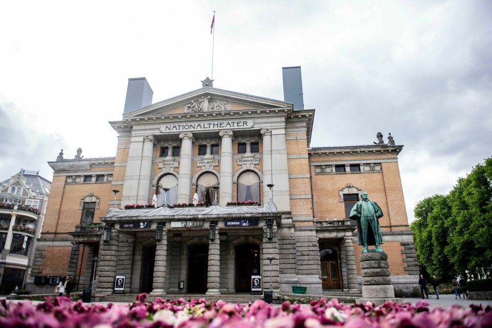 Nationaltheatret fikk flere av prisene under søndagens Heddapris-utdeling. Nationaltheatret fikk flere av prisene under søndagens Heddapris-utdeling. Foto: Annika Byrde / NTB
