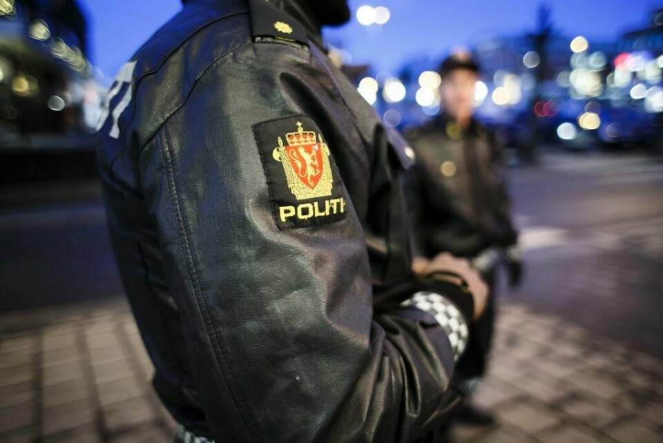 Illustrasjonsfoto Politi