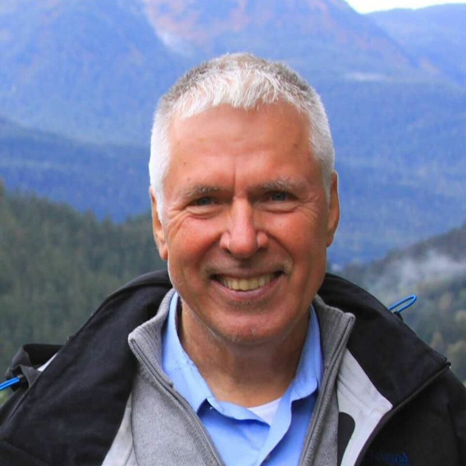 Professor emeritus Ole Torrissen, larvedyrker hos Pronofas datterselskap Ecoprot AS mann
