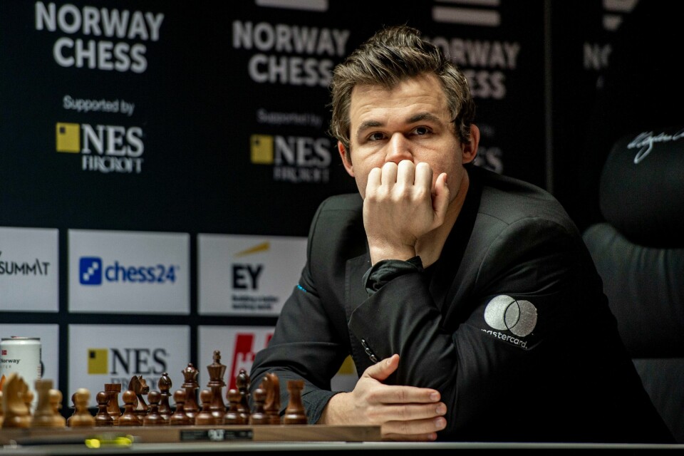 Magnus Carlsen (31) stiller ikke til ny VM-kamp i klassisk sjakk. Magnus Carlsen fra årets Norway Chess. Foto: Carina Johansen / NTB