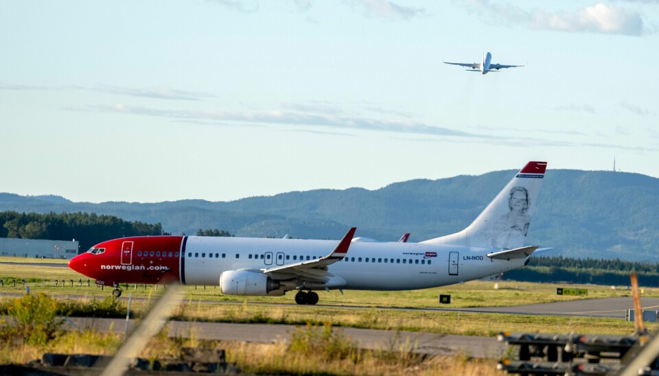 Flyselskapet Norwegian går til sak mot staten og nekter å betale 400 millioner kroner i klimagebyr. Norwegian har forståing for at ikkje alle har fått brukt sine Cashpoints slik dei ønskjer enno. Arkivfoto: Javad Parsa / NTB / NPK