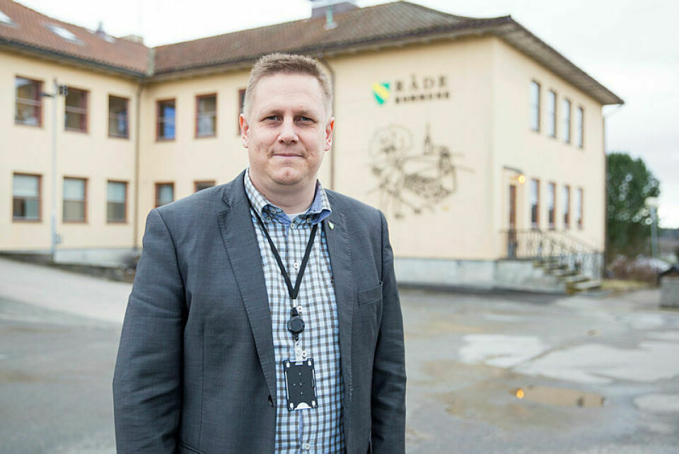 René Rafshol (H), ordfører Råde kommune. «Hvorfor er det viktigere for de rødgrønne at alle skal gjennom det offentlige? Ved å bruke ideelle organisasjoner og private får vi ned ventetiden på behandlinger og færre elever faller utenfor.» skriver René Rafshol (H).
