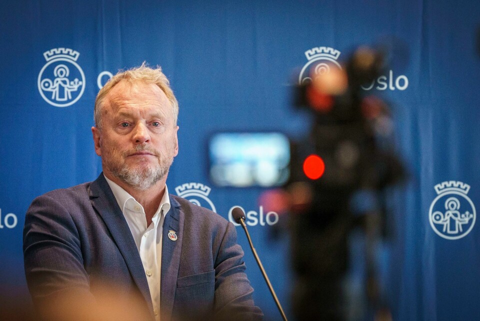 Byrådsleder i Oslo Raymond Johansen (Ap) beklager nå ovenfor pasienter og pårørende ved helsehusene som har opplevd fæle episoder. Byrådsleder Raymond Johansen (Ap) fortsetter i stillingen i fire nye år.Foto: Ketil Bjærke / NTB