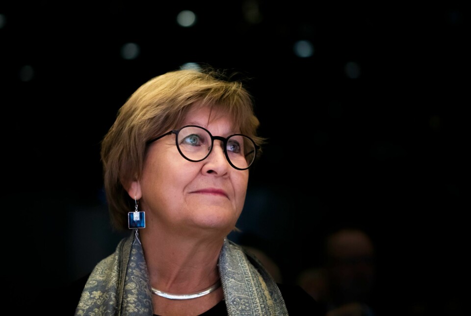Fagforbundets Mette Nord har to gode poenger, skriver kommentator Kjell Werner. Leder i Fagforbundet Mette Nord er glad for at helseministeren oppfordrer til kutt i vikarbruken i helsevesenet. Foto: Ole Berg-Rusten / NTB