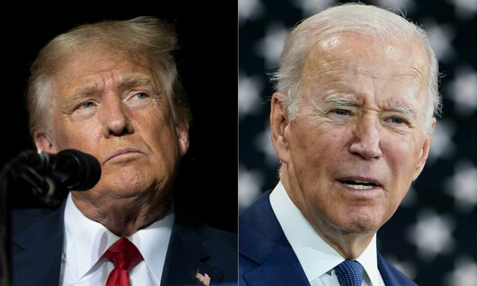 Både eks-president Donald Trump og president Joe Biden har nå problemer knyttet til funn av hemmeligstemplede dokumenter. Det er likevel så langt store forskjeller på sakene. Både eks-president Donald Trump og president Joe Biden har nå problemer knyttet til funn av hemmeligstemplede dokumenter. Det er likevel så langt store forskjeller på sakene.