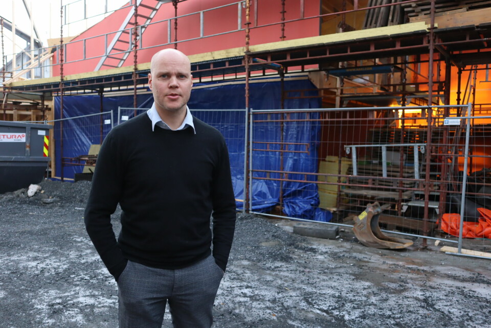 Espen Isaksen, daglig leder i Mosjøen og omegn næringsselskap. Espen Isachsen, daglig leder i Mosjøen og omegn næringsforening.