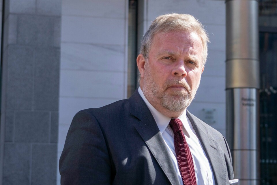 Advokat Jon Wessel-Aas reagerer sterkt på opplysningene om at statsadvokaten som tok ut tiltale i saken, selv er medlem av NNPF. Advokat Jon Wessel-Aas er leder av Advokatforeningen som aksjonerer for å få regjeringen til å komme dem i møte på kravet om forhandlingsplattform og økt salærsats i straffesaker. Foto: Heiko Junge / NTB