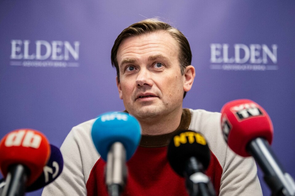 Andrey Yakunin er endelig frifunnet. Nå mener han norske myndigheter bør stilles til ansvar. Andrey Yakunin, en av flere russiske statsborgere som sto tiltalt for droneflyging i Norge, ble frifunnet i tingretten i starten av desember. Dagen etter møtte han pressen. Foto: Annika Byrde / NTB