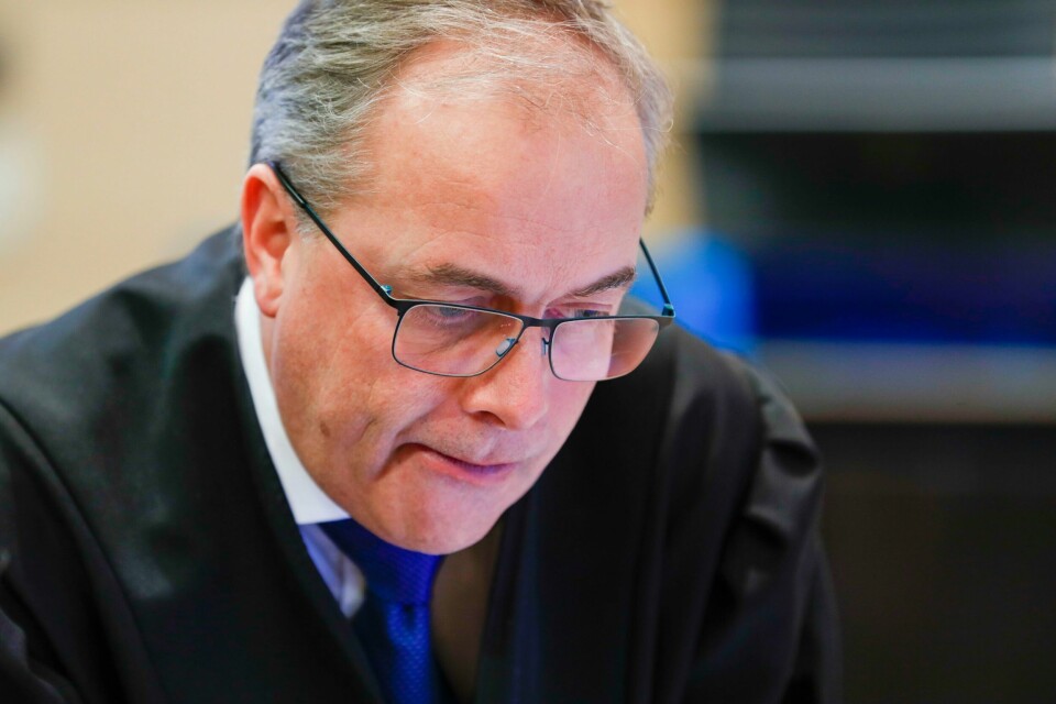 Statsadvokat Jan Fredrik Glent anker frifinnelsen av Andrey Yakunin. Førstestatsadvokat Jan Fredrik Glent sier at en russer som er tiltalt for å ha fløyet drone over Kirkenes i oktober i fjor, er død. Foto: Rune Stoltz Bertinussen / NTB