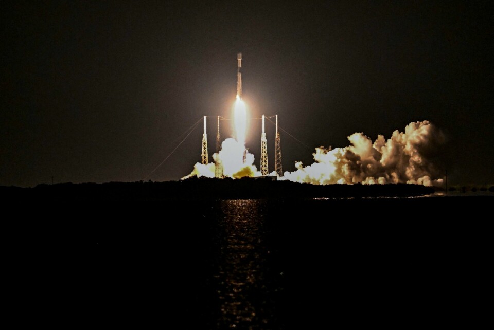 Frankrike muskler gjennom å være motor i utviklingen av det europeiske alternativet til USA og Elon Musk sitt «Starlink», som her skytes opp. .