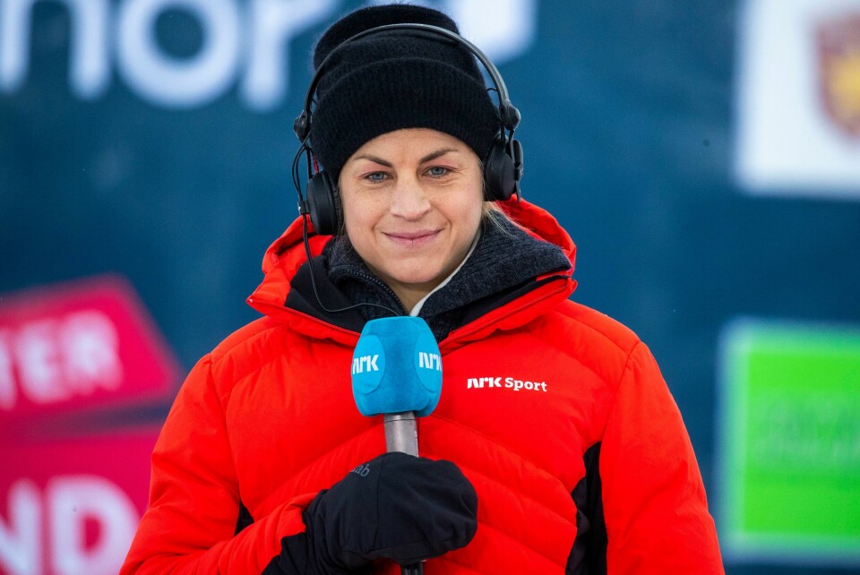 Astrid Uhrenholdt Jacobsen, her på oppdrag for NRK på Beitostølen, er utpekt som nytt IOC-medlem. Foto: Beitostølen 20201121. Astrid Uhrenholdt Jacobsen med ny rolle under 10 km klassisk for kvinner på BeitostølenFoto: Terje Pedersen / NTB