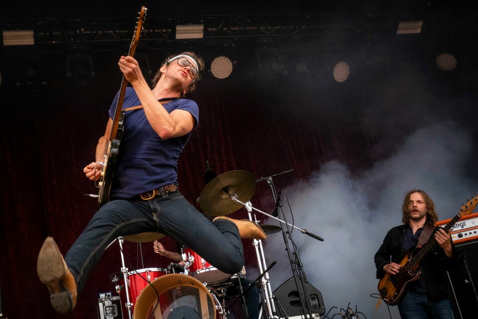 Klare for Øya: Øystein Greni i BigBang, her på scenen under Fredvikafestivalen på Gjøvik 2022 Gjøvik 20220625. Artisten