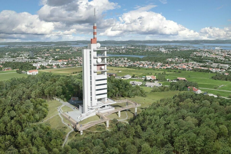 En tretoppsti vil styrke Ullandhaug som turmål, destinasjon og regionalt landemerke, mener kommunen. Prosjektet kan stå klart som del av 900-årsjubileet i 2025. En tretoppsti vil styrke Ullandhaug som turmål, destinasjon og regionalt landemerke, mener kommunen. Prosjektet kan stå klart som del av 900-årsjubileet i 2025.
