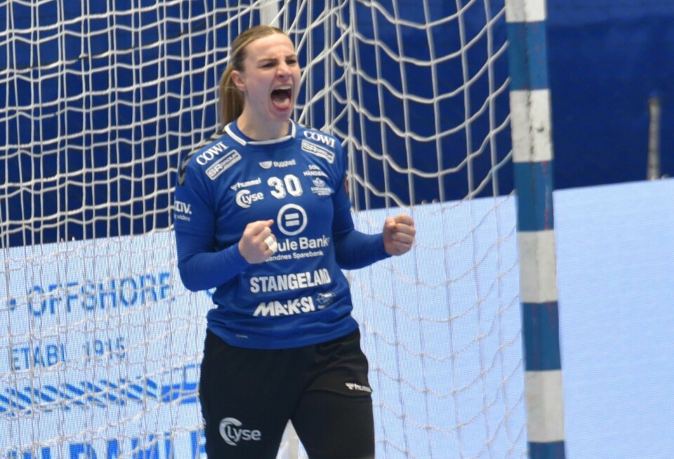 Rinka Duijndam har storspilt for Sola i år. Nå skal hun være på vei til superklubben Györ. Rinka Duijndam