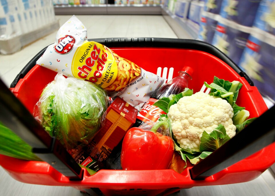 Prisveksten i januar 2023 var sju prosent. Illustrasjonsfoto Blir varene dyrere eller billigere som følge av de nye reglene for matbutikkene?Foto: Erlend Aas / NTB