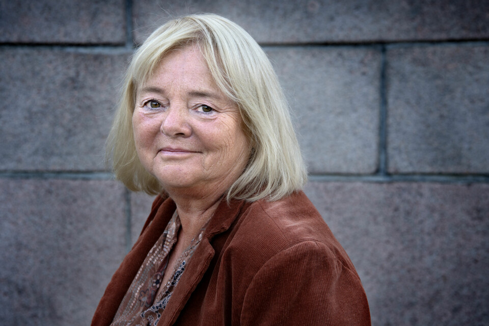 Mimmi Kvisvik. Forbundsleder i Fellesorganisasjonen (FO). Portrett