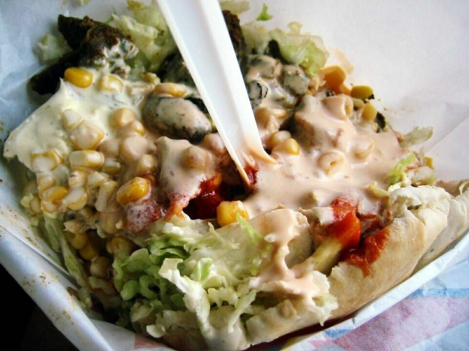 Illustrasjonsfoto. Kebab