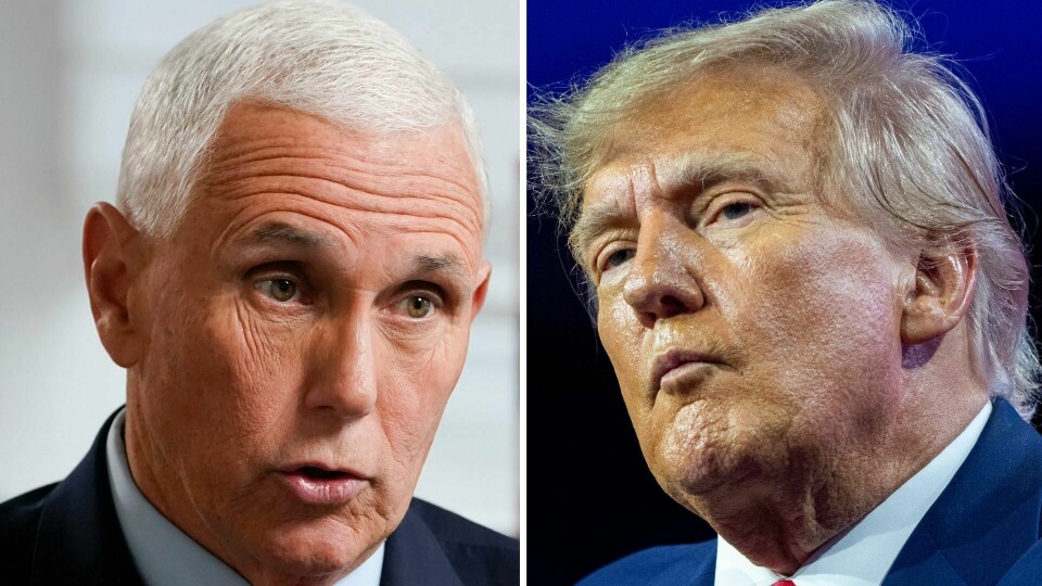 Pence og Trump. Pence og Trump.