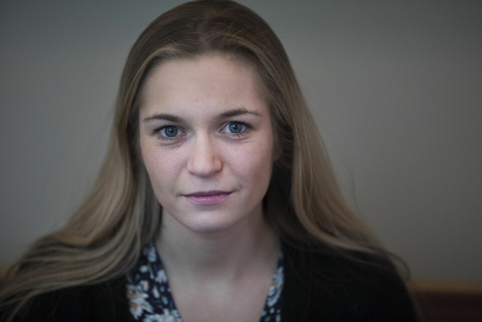 Mathilde Tybring-Gjedde, stortingsrepresentant for Høyre. – Ap og Sp tør ikke legge kortene på bordet og vise folk og næringslivet hvilke klimatiltak som må til for å nå sine egne 2030-mål, sier Mathilde Tybring-Gjedde. Foto: Ole Berg-Rusten / NTB