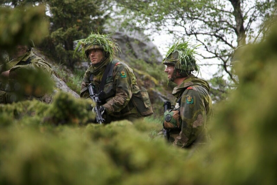 – Øvelsen er koordinert med politiet, og HV-soldatene vil være lett kjennbare i norsk uniform. – Øvelsen er koordinert med politiet, og HV-soldatene vil være lett kjennbare i norsk uniform.