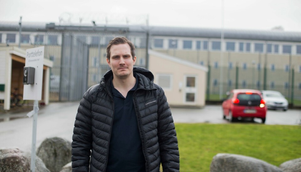 Even Brandal, leder i NFF i Stavanger fengsel, har advart mot konsekvensene av kutt i Kriminalomsorgen. Even Brandal, Leder i NFF i Stavanger fengsel