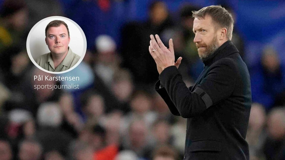 Chelsea-trener Graham Potter lever stadig farligere i trenerstolen på Stamford Bridge, etter at resultatene har uteblitt på nesten spektakulært vis. Chelsea-trener Graham Potter lever stadig farligere i trenerstolen på Stamford Bridge, etter at resultatene har uteblitt på nesten spektakulært vis.
