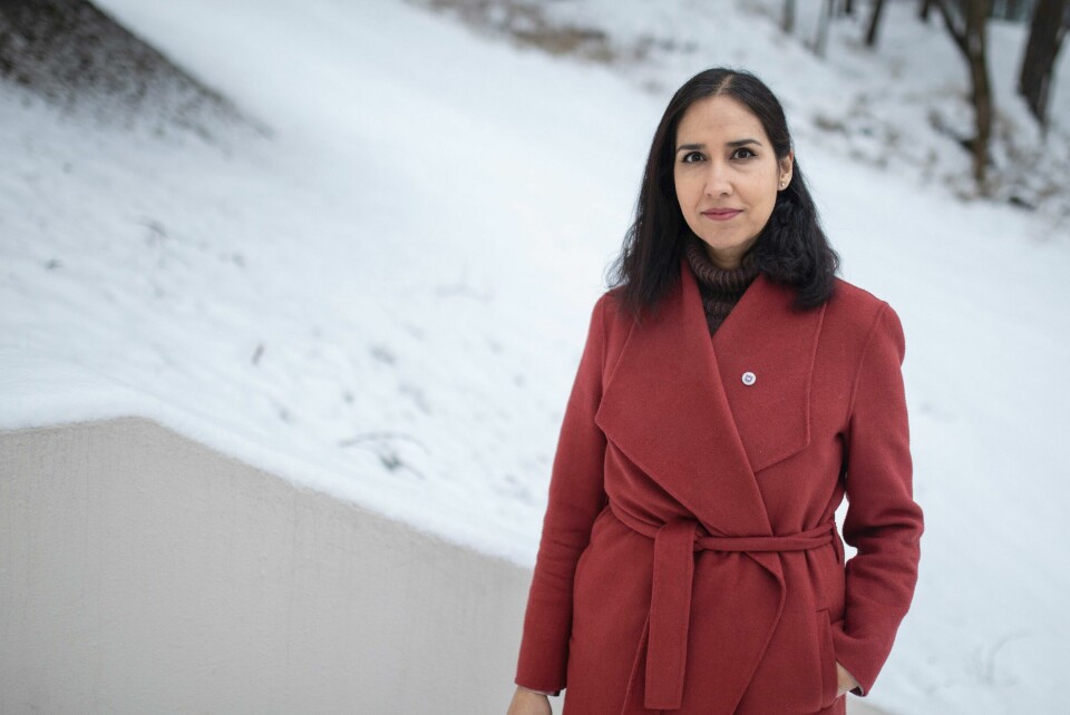 Shazia Majid var årets konferansier under markeringen av kvinnedagen i Oslo. Shazia Majid til Lørdagsportrett